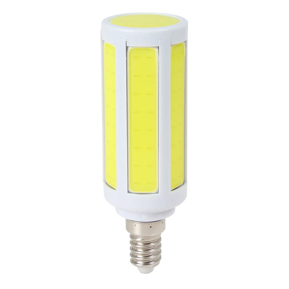

High Quality Energy Saving Ultra Bright E14 12W Cob LED Corn Bulb White / Warm White Light LED Lamp