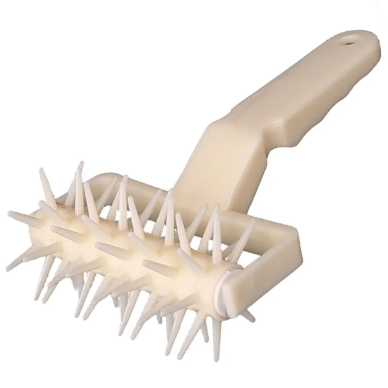 Plastic Baking Tools Pizza Cookies Dough Roller Pastry Pie Needle