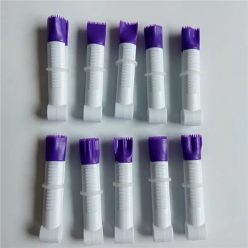 

10 PCS/LOT Mijiang Fondant Cake Decorating Plastic Gum Paste Flower Clip, Christmas Cake Decoration Sugarcraft Flower Tools