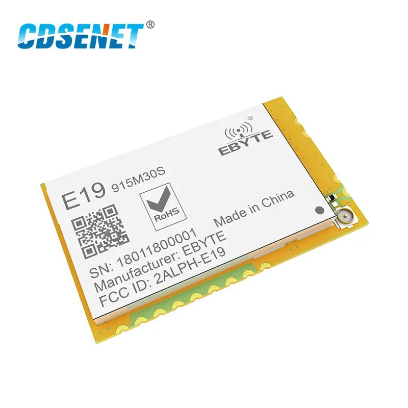 SX1276 LoRa 915MHz SMD передача данных РЧ модуль 30dBm CDSENET E19-915M30S LNA длинный диапазон 915 mhz радиочастотный передатчик и приемник
