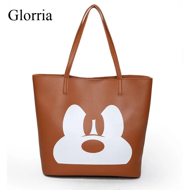 2017 fashion pu leather handbag women joker shoulder bag large