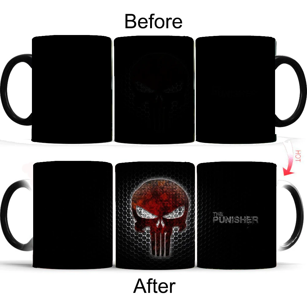 

Deads Skull mugs changing color mug coffee mugs and cups best gift for your friends