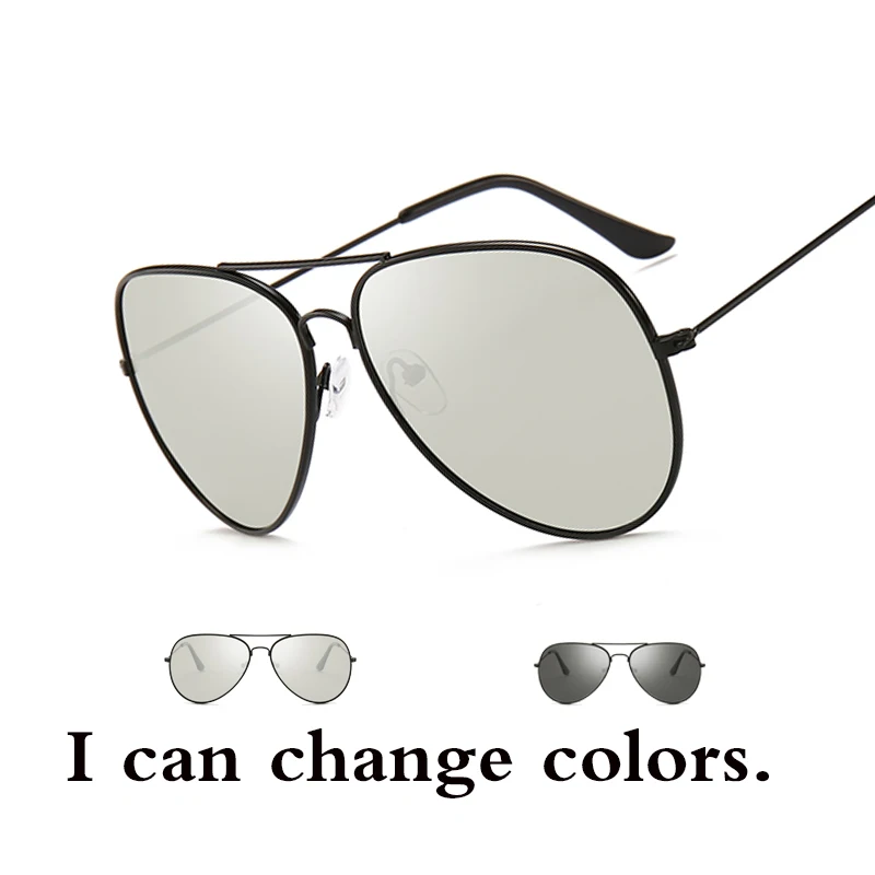 Фотохромные поляризованные солнцезащитные очки водителя Rider спортивные очки эффект хамелеона цветные очки для мужчин и женщин