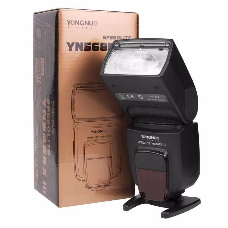 Вспышка YONGNUO YN568EX III TTL для фотосъемки высокоскоростная Беспроводная вспышка с