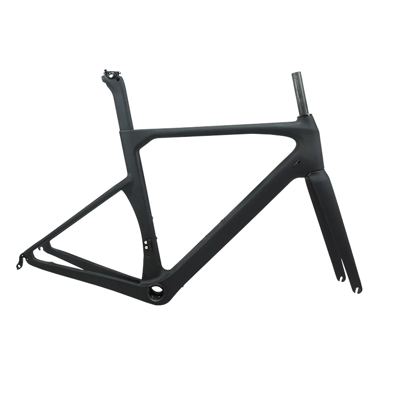 Clearance LEADNOVO Carbon Road Bike Frame V brakes Di2 Mechanical UD black carbon fibre road cycling race bicycle frameset taiwan bike 5