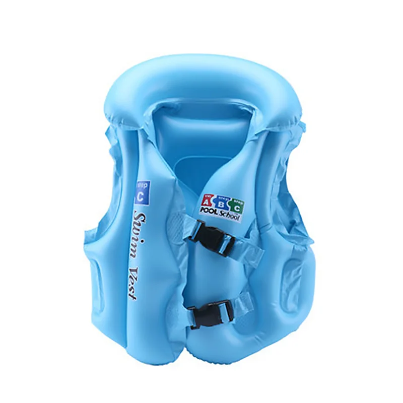 Nuevo  Niños bebé vida chaquetas chaleco inflable para natación de niños que reciben asistencia de chaleco de baño inflable agua deporte accesorios piscina eKoD7bmR