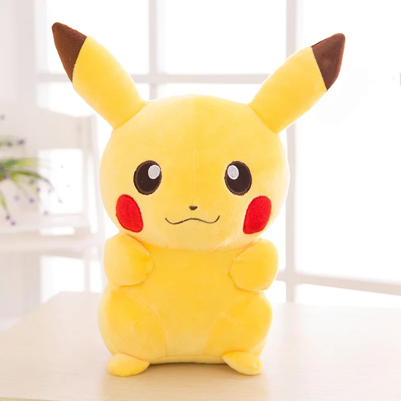 

1Pc Kawaii 20cm Anime Pikachu Plush Dolls Collection Cartoon Soft Pikachu Stuffed Doll Toys For Children Kid Toy Christmas Gift