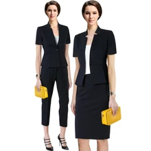 Women business Suits 2018 Fashion Women’s Pants Suit slim Suit Jackets with Pants Office Ladies formal OL Pants Work wear sets