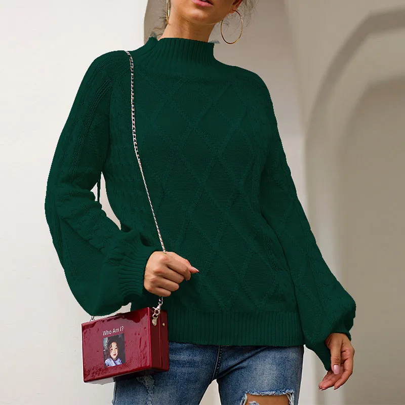 Twist Knitted Sweaters pullovr women16