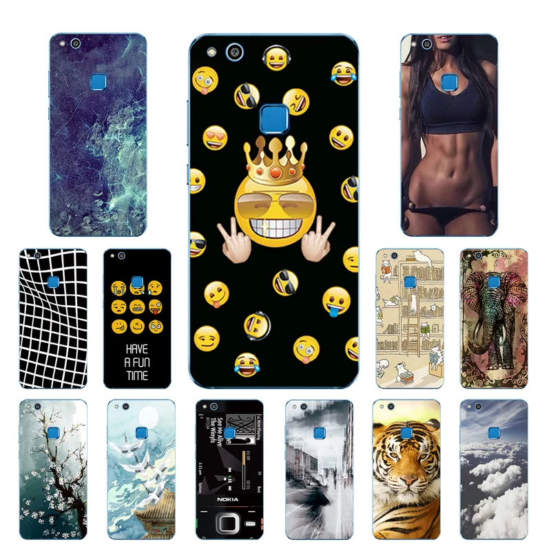 Case for Huawei P10 Lite Expression Printing Back Cover 5.2&quot Cases Coque P 10 Funda |