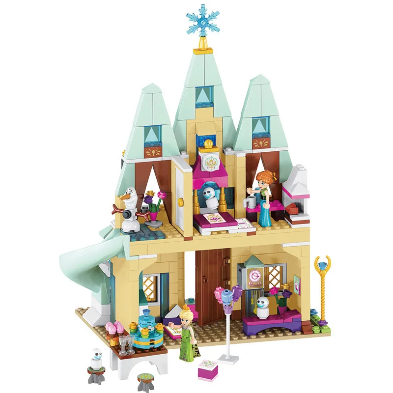 Disney Toys Frozen Elsa Anna Arendelle Castle Celebration Model Building Block Bricks Give Your Children The Best New Year Gifts Disney Toys Frozen Elsa Anna Arendelle Castle Celebration Model Building Block Bricks Give Your Children The Best New Year Gifts