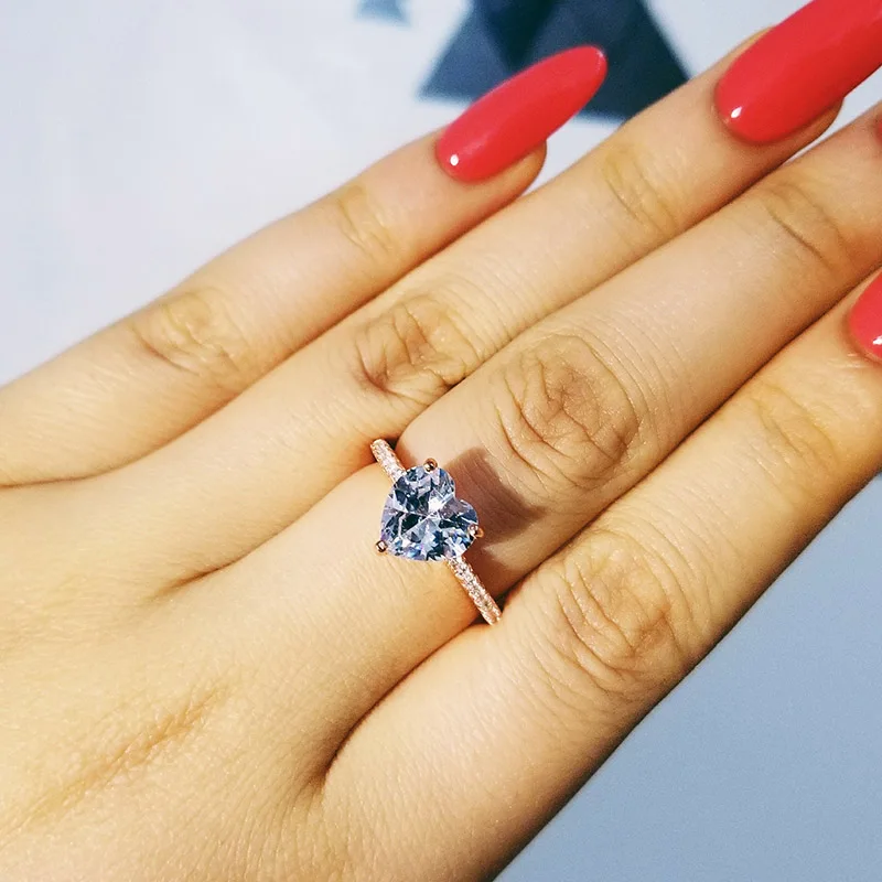 Aliexpress.com : Buy Solid 925 Sterling Silver Ring Finger Aliexpress.com : Buy Solid 925 Sterling Silver Ring Finger