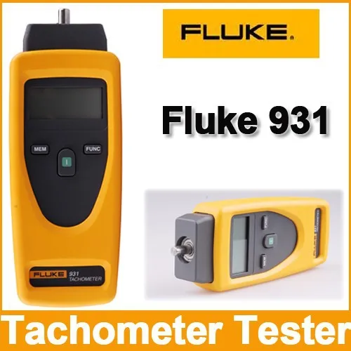 

100% Authentic Fluke 931 F931 Tachometer Non-Contact optical and contact measurement combined