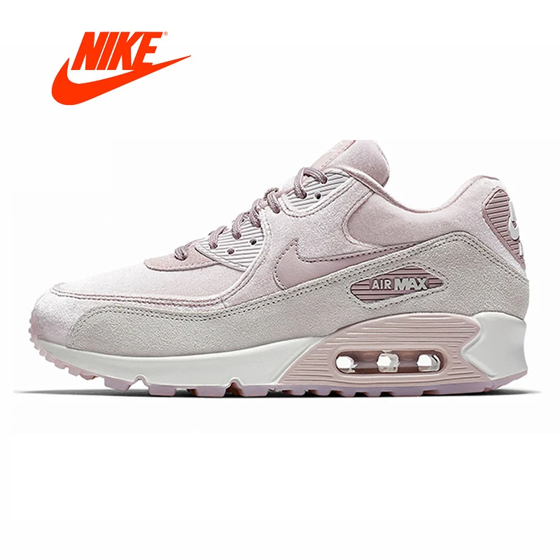 

2018Winter AthleticOriginal NIKE AIR MAX 90 LX Running Shoes for Women Breathable Stable Sneakers Jogging gym Shoes 898512-600