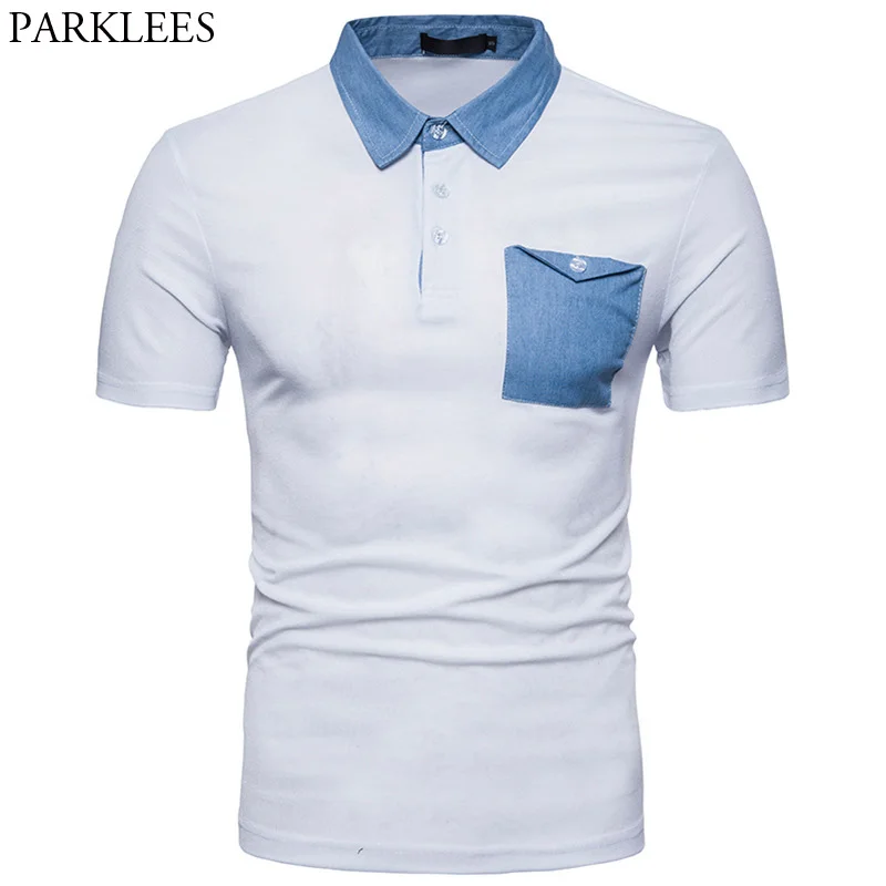 Brand Polo Shirt Men 2018 Summer Short Sleeve Polo Homme Casual Slim