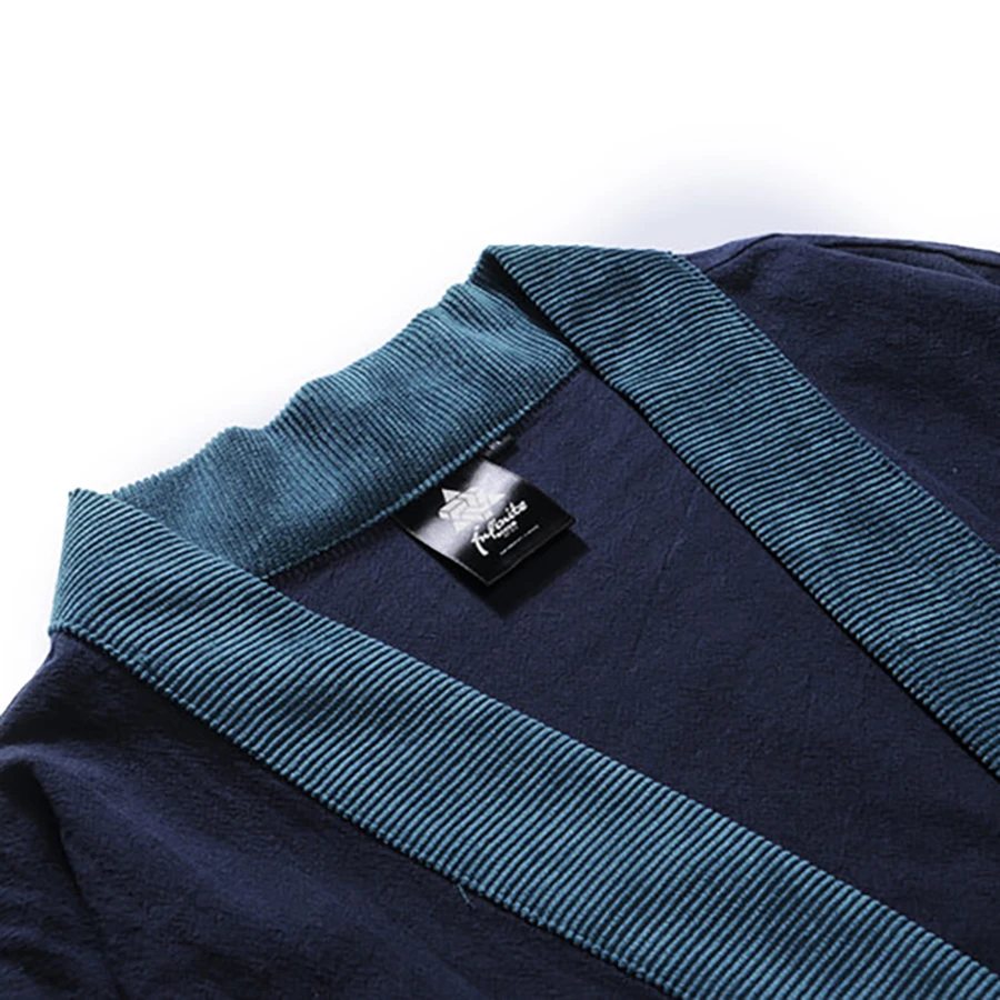 Vintage Corduroy Jacket Men Patchwork Japanese Streetwear Kimono Anorak Jacket Punk Rave Mont Steampunk Mens Clothing 5J048 Vintage Corduroy Jacket Men Patchwork Japanese Streetwear Kimono Anorak Jacket Punk Rave Mont Steampunk Mens Clothing 5J048