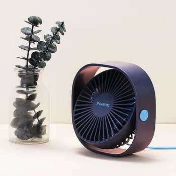 

Electric Fan Smart Small Fan Blower Household Three-dimensional Wind Desktop Small Mute Portable USB Charging Mini Big Wind
