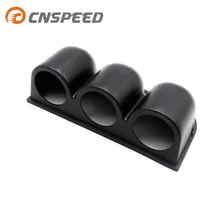 CNSPEED "(52 мм) черный цвет тройной Автомобильный манометр/Автомобильный измеритель holderYC100214