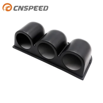

CNSPEED 2"(52mm) Black color Triple Dash mount Car gauge pod /car meter holderYC100214