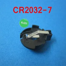 100 шт./лот) cr2032-7 Батарея кнопки сотового держатель Гнездо, розничная+ оптовой