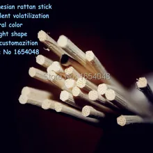 1000 шт./лот 3x250 мм белый цвет индонезийский Ротанг тростниковые палочки диффузор, эфирное масло Рид диффузор замены ротанга stick