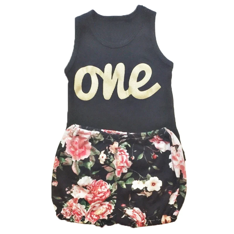 

First Birthday Tutu Outfits Sets Infant Baby Clothing Kids Party Girl Clothes Summer Baby Clothes Set Toddler Girl Casual Suits