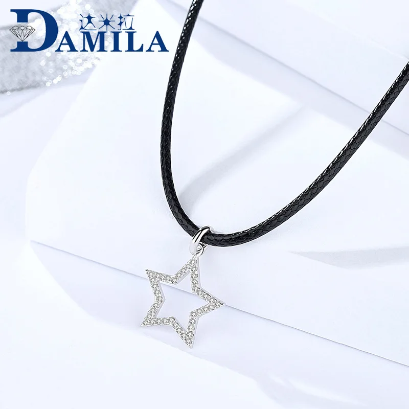 star geometric necklace for women