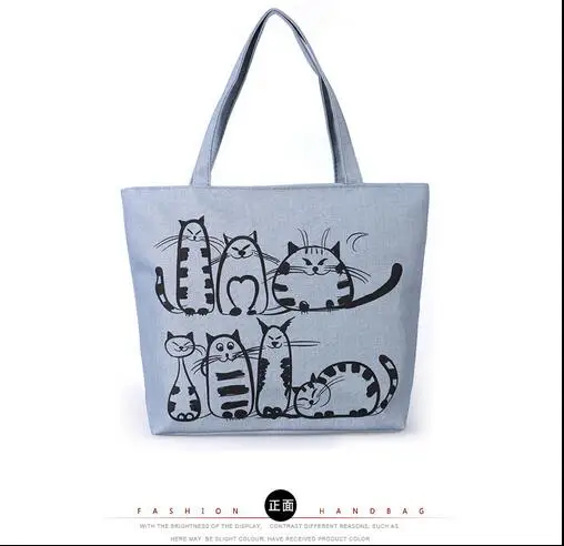 Горячая Женская обувь для девочек холст печатных леди сумка сумки вместительные сумки для покупок кошелек