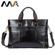 MVA кожаная сумка для ноутбука, портфель, мужские сумки из натуральной кожи, сумка-тоут, мужские сумки-мессенджеры, бизнес портфель, s сумка для мужчин, для документов, ts