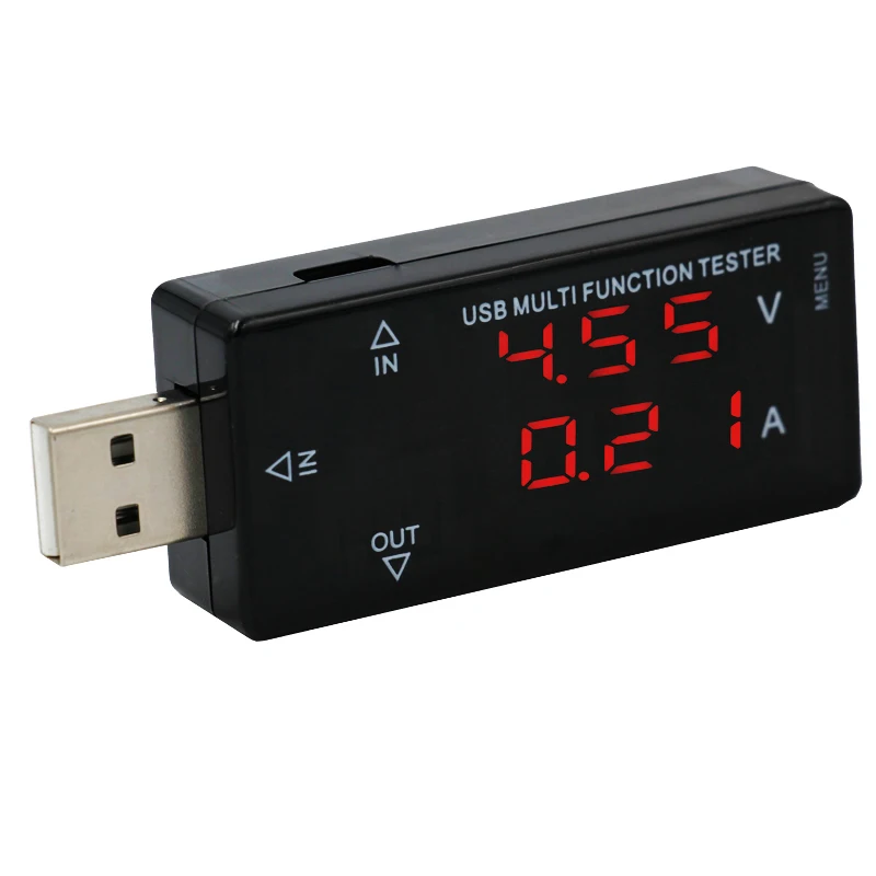 Цифровой тестер напряжения USB 3 30 в 10 шт. мощность амперметра таймер зарядка