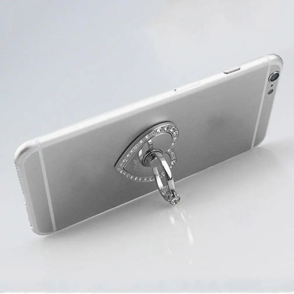 360 Degree Finger Ring Heart Diamond Ring Cute Mobile Phone Smartphone Stand Holder For iPhone 7 Samsung HUAWEI Car Mount Grip 360 Degree Finger Ring Heart Diamond Ring Cute Mobile Phone Smartphone Stand Holder For iPhone 7 Samsung HUAWEI Car Mount Grip