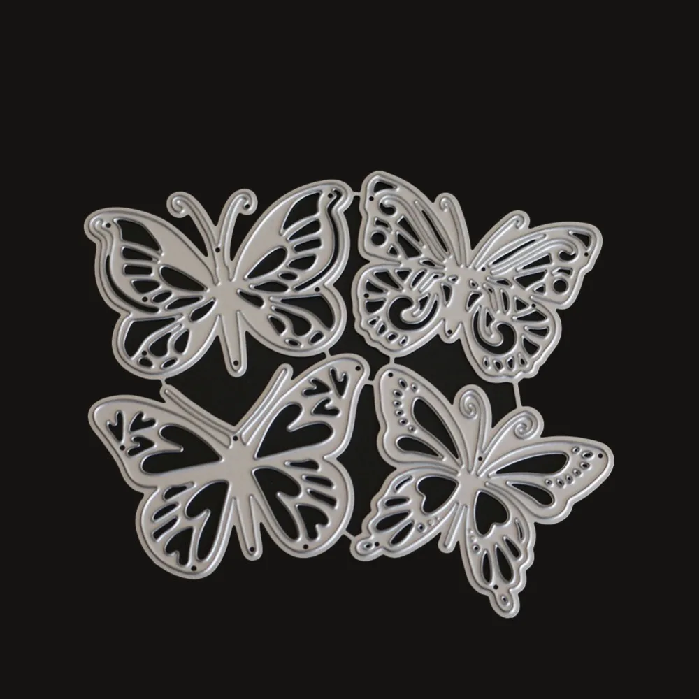 

Butterfly Metal Cutting Dies For DIY Scrapbooking Card Making Album Stencil Embossing Clear Background Stamps And Die Sets 2019