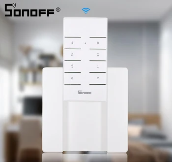 

SONOFF RM433 8CH 8 Keys RF Remote Controller 433mhz Fix Work for SONOFF RF/Bridge/4ch pro r2/T1/TX/Ifan03/RFR3 Smart wifi Switch