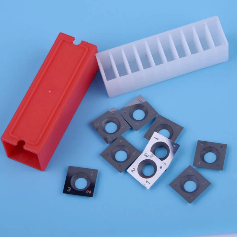 

Steel Carbide Insert Lateh For Wood Working Cutter 10Pcs Professional 15mm Box Radius 4-Edge Turning