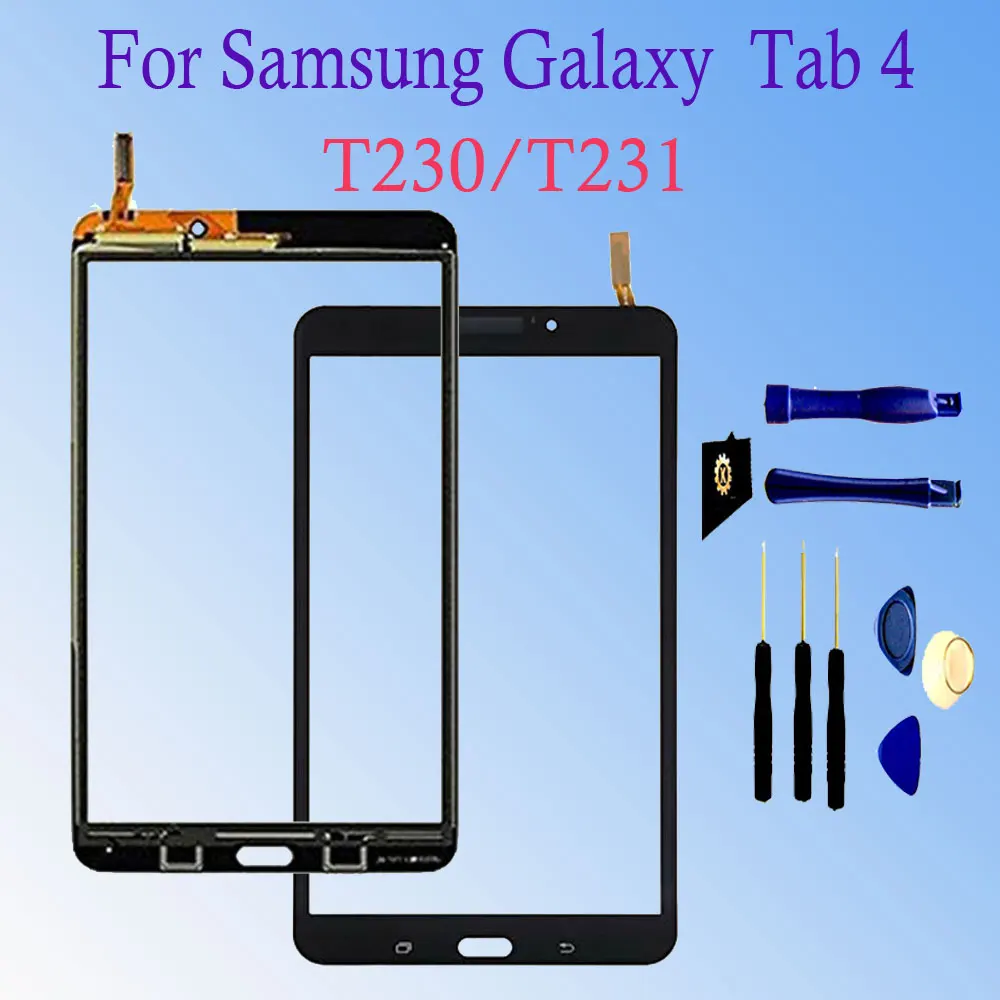 Новый сенсорный экран для Samsung Galaxy Tab 4 7 0 SM T230 3 T210 T211|ЖК-экраны и панели планшетов| |