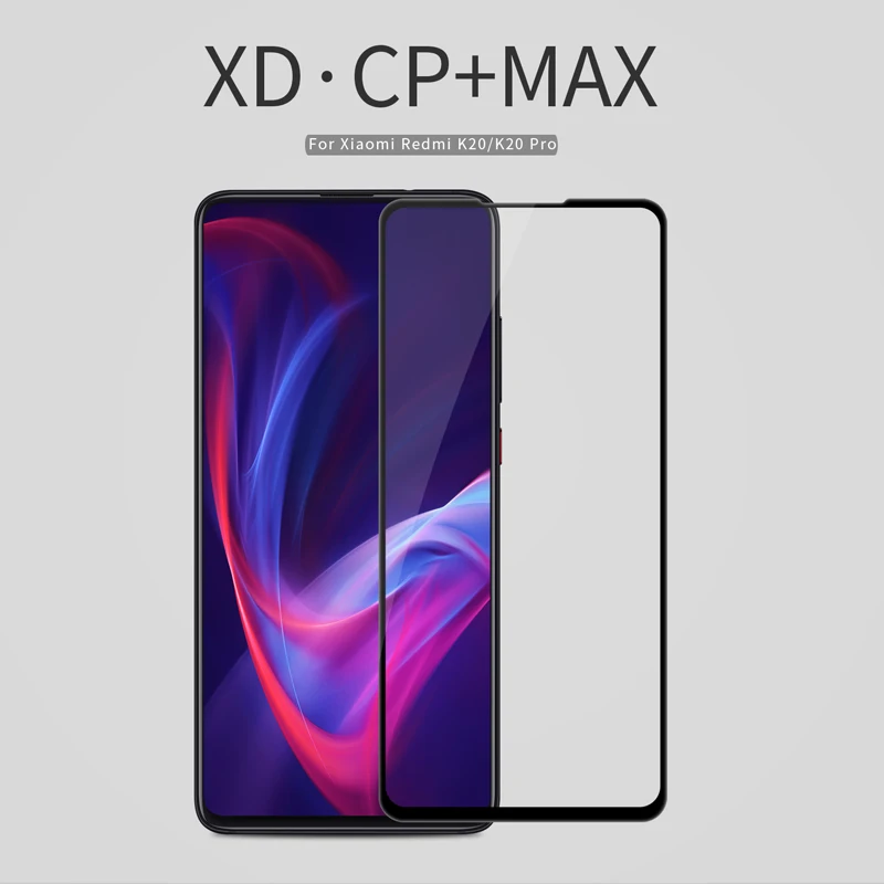 10 шт./лот NILLKIN XD CP+ MAX антибликовый протектор экрана для Xiaomi Redmi K20/K20 Pro 3D защитная пленка из закаленного стекла