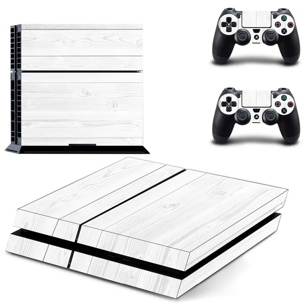 Чистый цвет белый черный Золотой PS4 Наклейка Виниловая наклейка для Sony Playstation 4