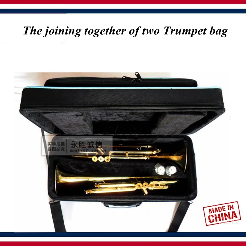 

Trumpet accessories - Trumpet case - The joining together of two Trumpet box bag , multi-purpose - Trumpet parts
