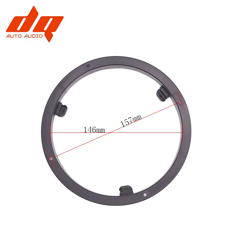 2 шт. автомобильный 6,5 дюймовый аудио адаптер стерео динамик кронштейн прокладки кольца База динамик Монтажный держатель для Mitsubishi Outlander