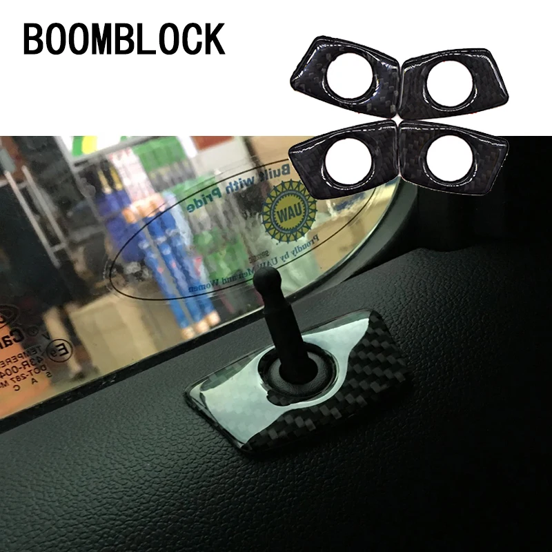 4 шт. наклейки BOOMBLOCK для BMW E46 E39 E60 E90 E36 F30 F10 X5 E53 E34 E30 F20 E70 X6 X1 M|carbon fiber sticker|sticker for bmwfor bmw