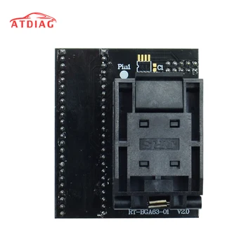 

Best BGA63 Adapter Fro RT809H V2.0 EMMC NW267 RT-BGA63-01 Adapter For RT809H Programmer 9*11 Limiter Frame