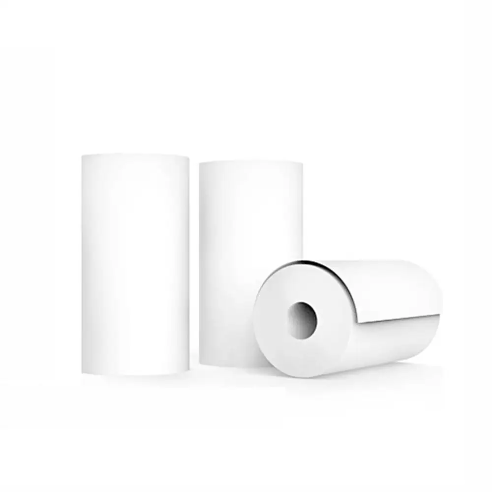 3 Roll Printable Sticker Paper Direct Thermal Paper Self-Adhesive 57x30mm for PAPERANG Portable Pocket Printer