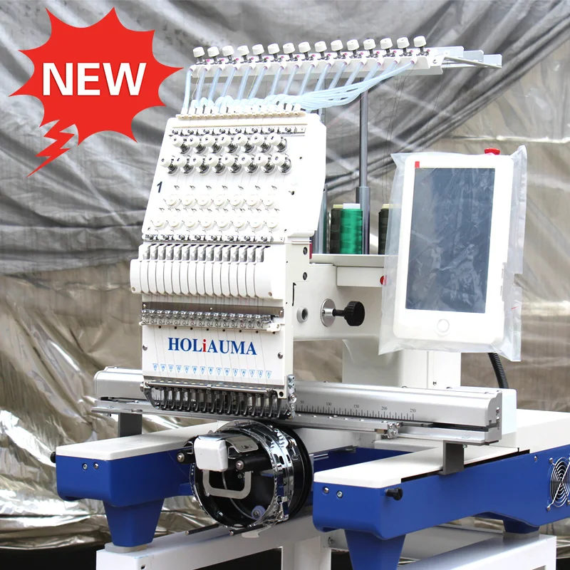 

computerized single head embroidery machine as brother type for shirt and cap design