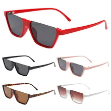 Модные женские и мужские винтажные солнцезащитные очки для глаз, Квадратные ретро очки, модная радиационная защита 19