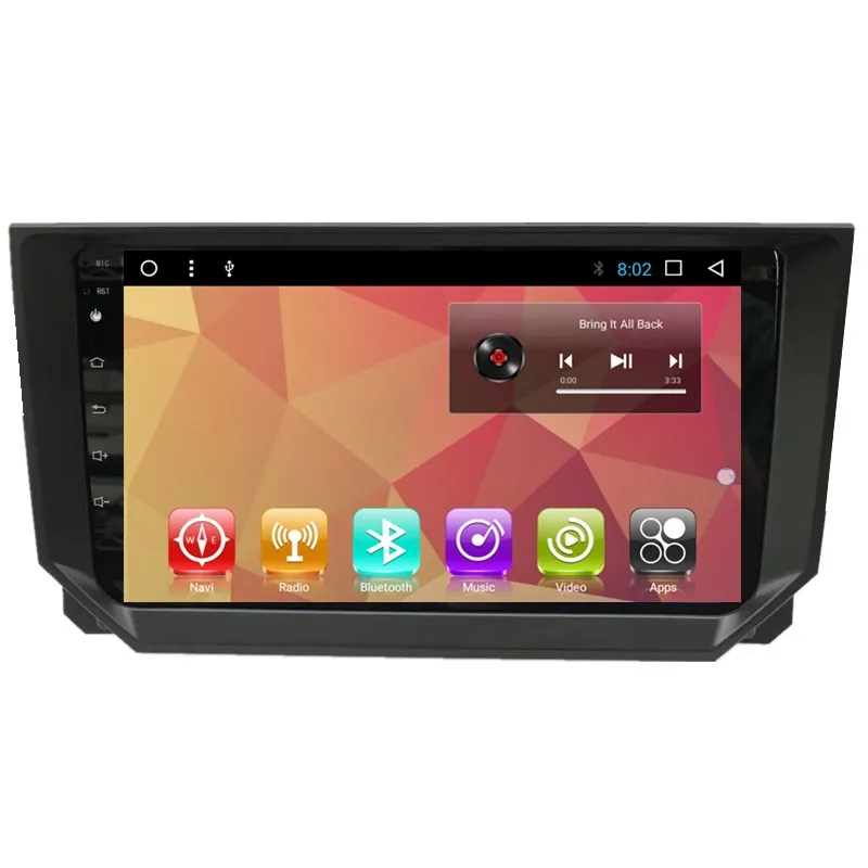 

9" Android Autoradio Headunit Car Multimedia Stereo Radio Audio DVD GPS Navigation Sat Nav Head Unit for Seat Ibiza 2018 2019