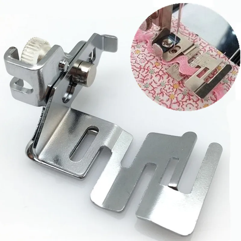 

Edge Stitcher Presser #29306 Sewing Machine Foot Edge Hem With Shank 7YJ91
