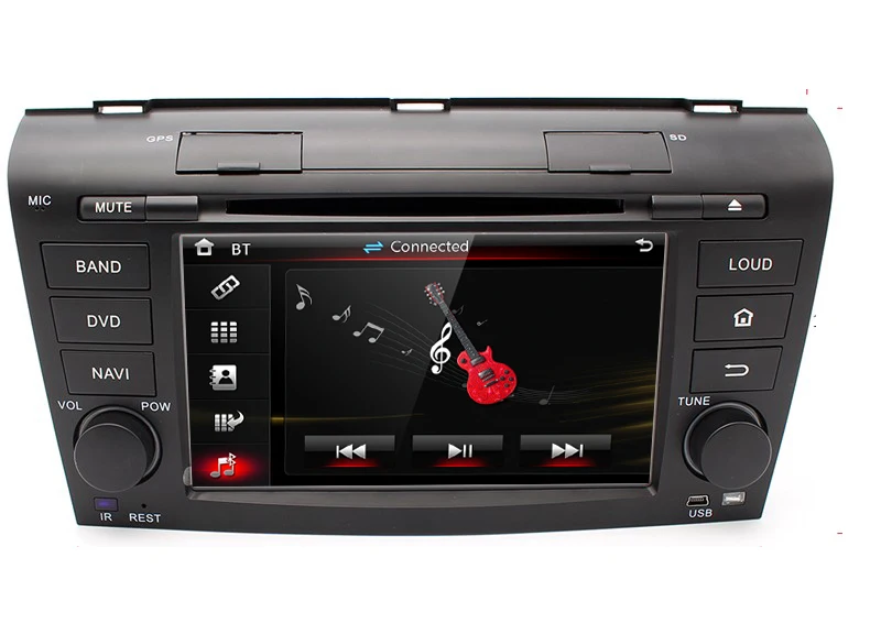 7 &quotавтомобильный DVD плеер с GPS аудио Радио стерео USB/SD AUX BT/TV Canbus автомобильный