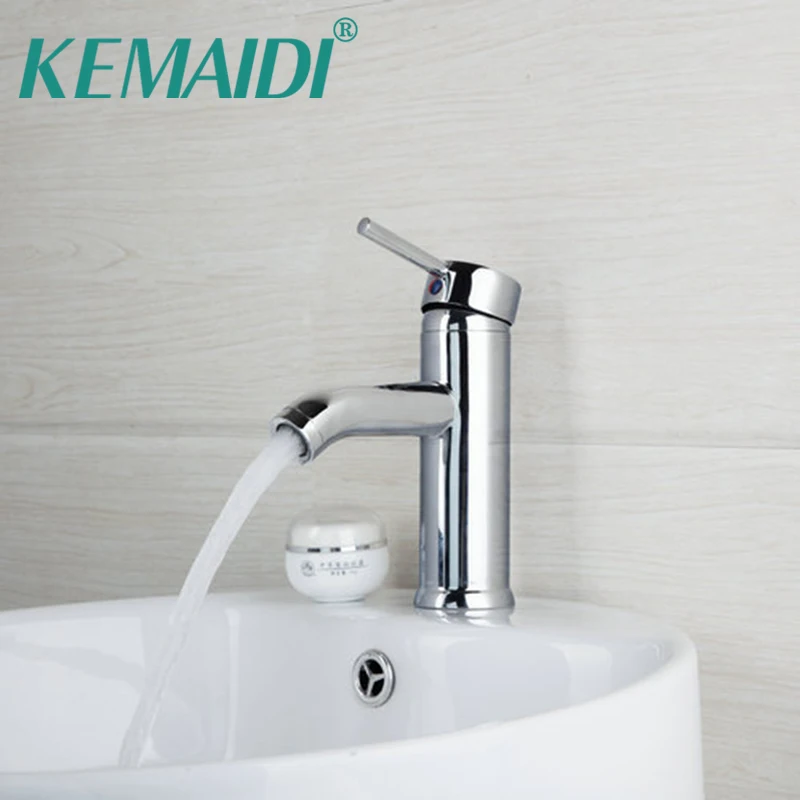 KEMAIDI Bathroom Faucet Single One Handle/Hole Mixer Lavatory Laundry Vanity Wash Basin Faucets Deck Mounted Sink Tap | Обустройство