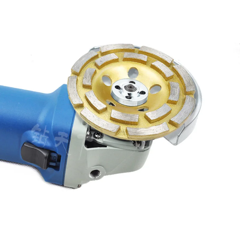 

High-quality 4"/100mm Diamond double row Grinding Cup Wheel disc for concrete, brick grinding bore20/16mm