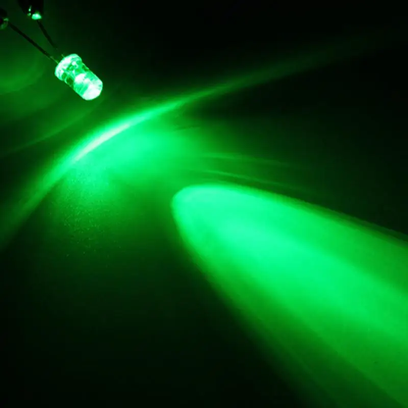 Фото 100 шт./лот led диод 5 мм светоизлучающий свет ультра яркая лампа F5 низкая мощность 100 шт./лот led диод 5 мм светоизлучающий свет ультра яркая лампа F5 низкая мощность